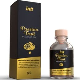 INTT MASSAGE & ORAL SEX - PASSION FRUIT FLAVORED MASSAGE GEL WITH HEAT EFFECT 2